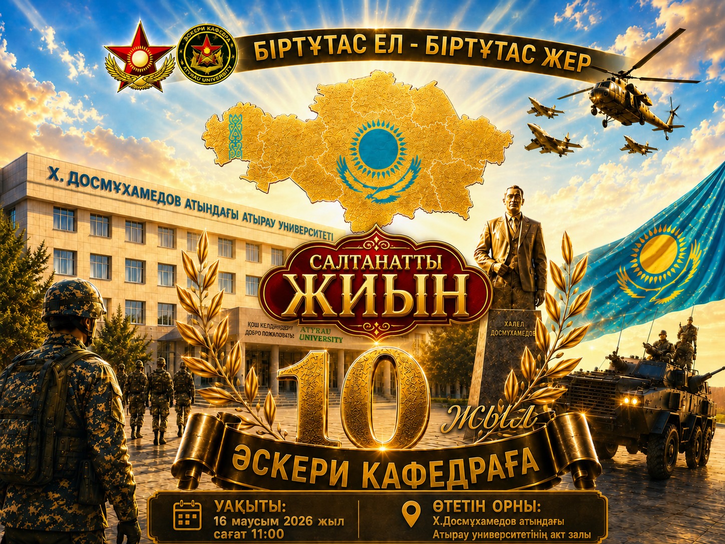 Мероприятия, посвящённые 10-летию военной кафедры