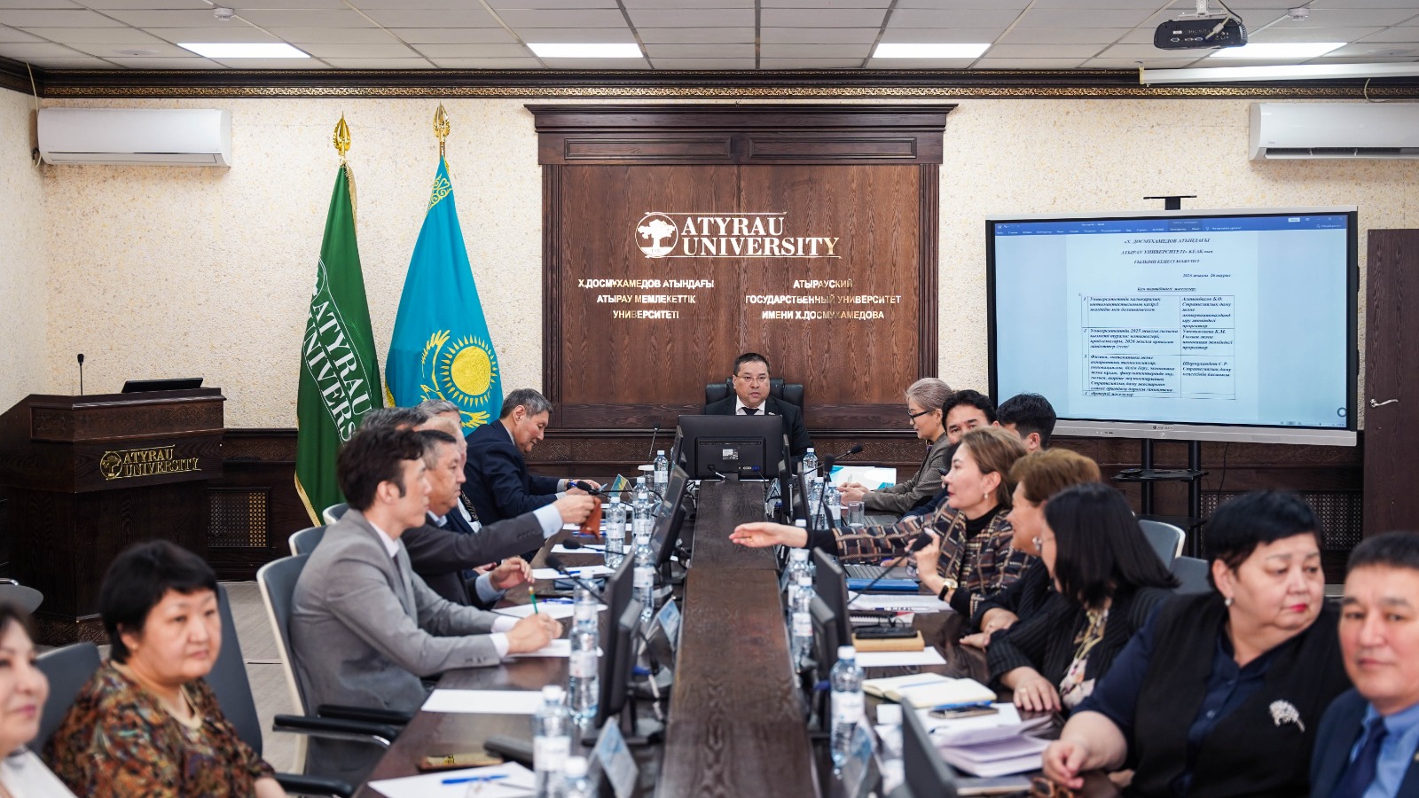Атырау университетінде кезекті Ғылыми кеңес отырысы өтті