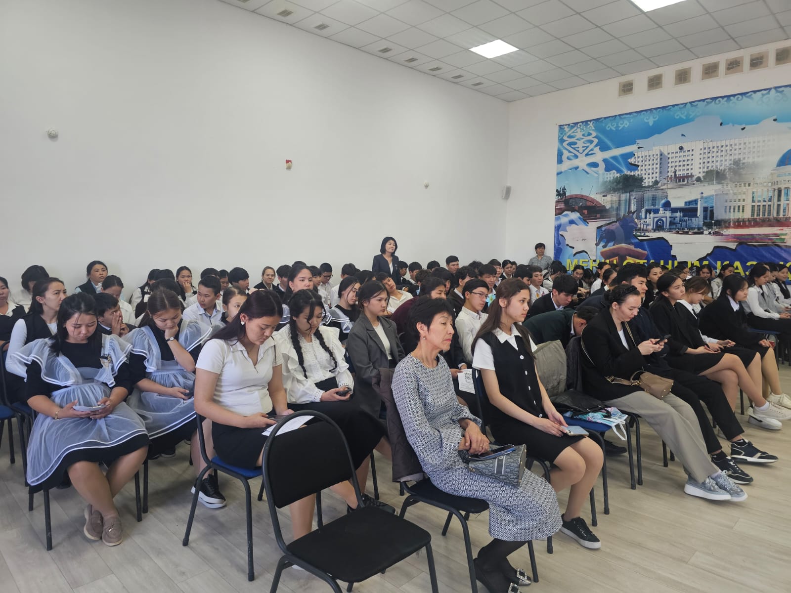 Career Guidance Meeting Held with School Students in Makhambet District