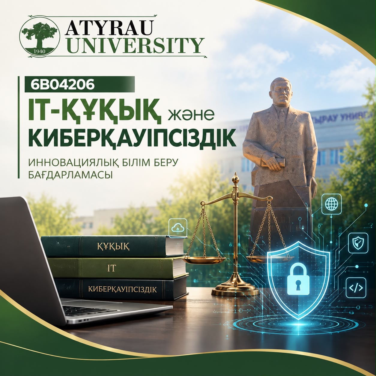 «IT-ҚҰҚЫҚ ЖӘНЕ КИБЕРҚАУІПСІЗДІК» ИББ БАҒДАРЛАМАСЫ АШЫЛДЫ