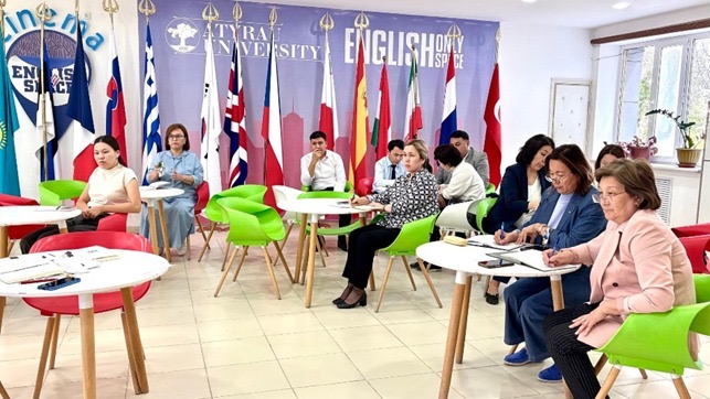 Атырау университетінде «Үздік оқытушы» конкурсына өтінім толтыру бойынша оқыту воркшоптары өтуде