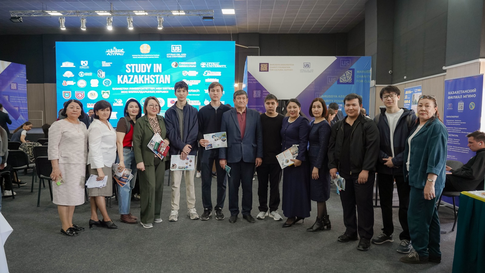 Kh. Dosmukhamedov Atyrau University Participated in the “Study in Kazakhstan” Exhibition