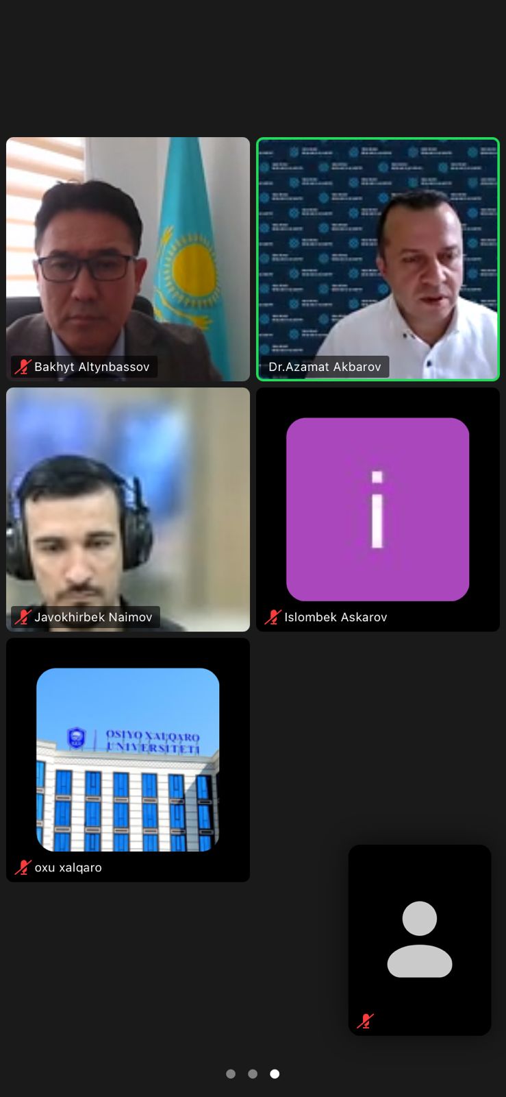 Халықаралық ынтымақтастық бағытындағы маңызды кездесу