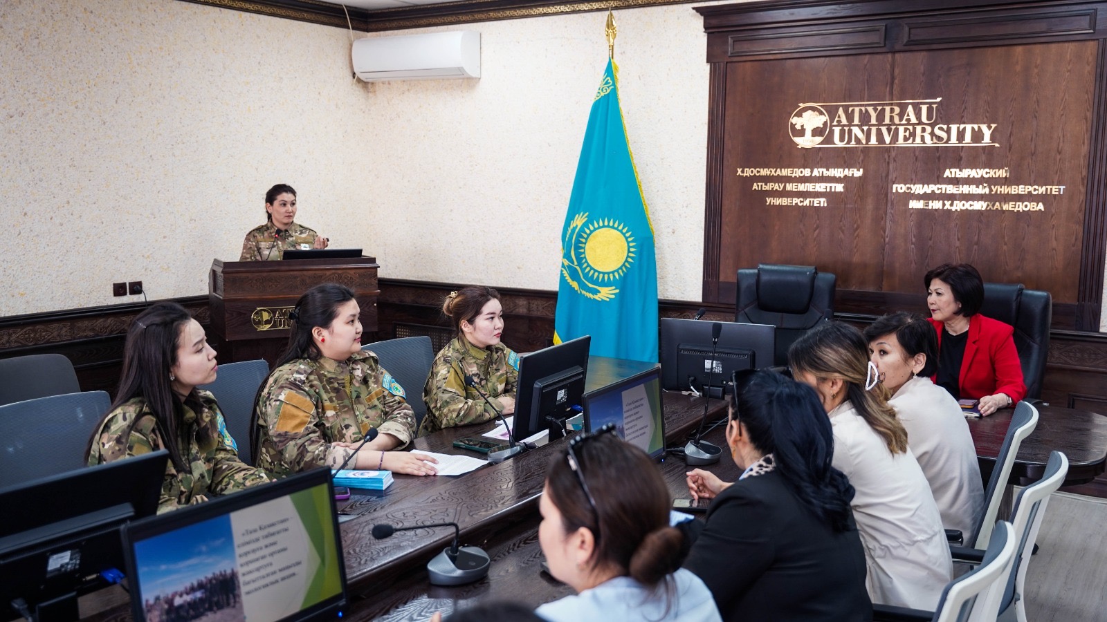 “Таза Қазақстан - болашақ кепілі” тақырыбында экологиялық дәріс өтті