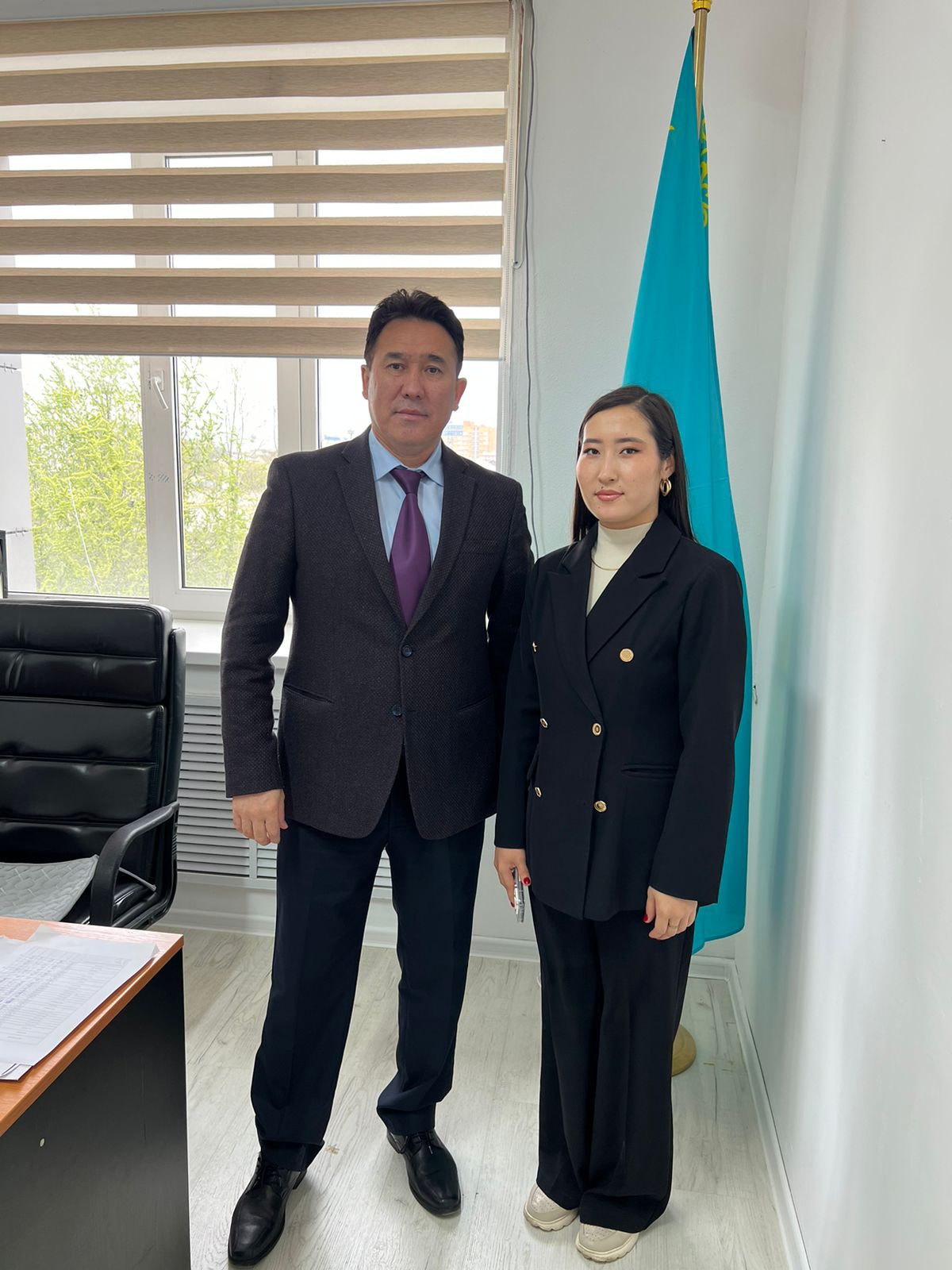 Ош мемлекеттік университетінен қонақ-оқытушы келді