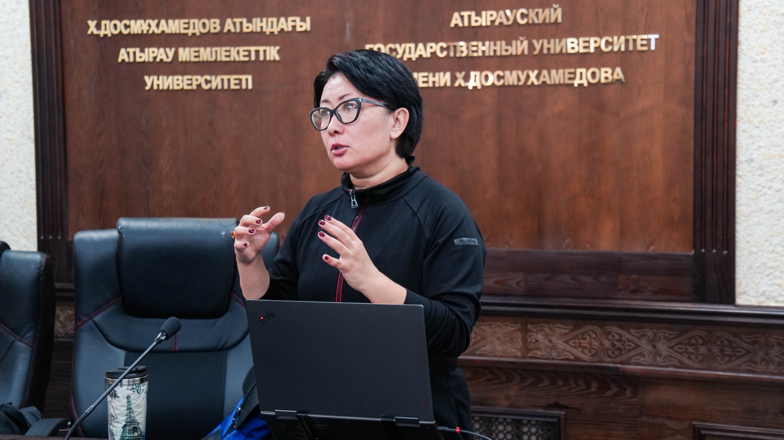УНИВЕРСИТЕТ ҰЖЫМЫНА ҚАУІПСІЗДІК ШАРАЛАРЫ ТҮСІНДІРІЛДІ