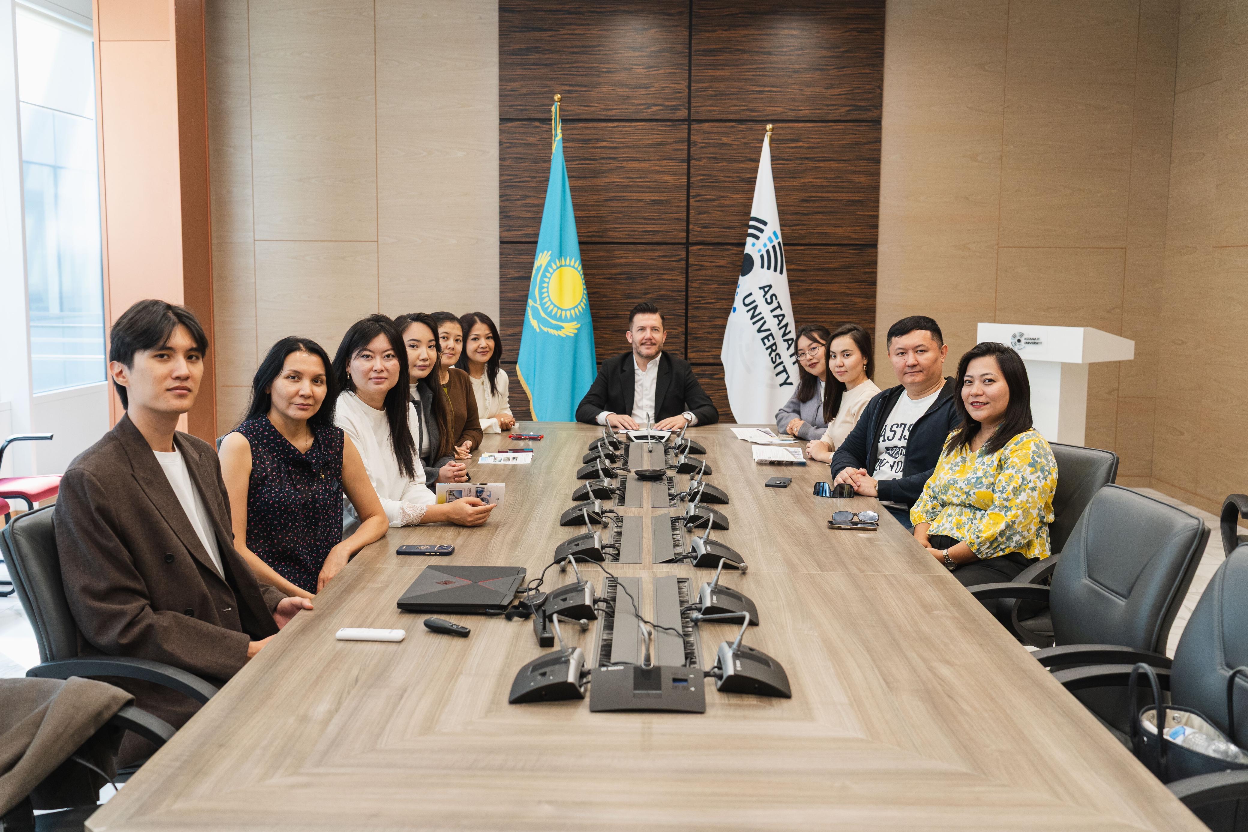 Атырау университетінің өкілі «Study in Kazakhstan» жобасын дамыту жұмысына қатысты