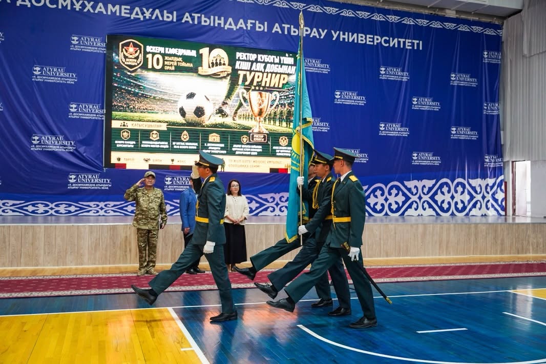 В рамках празднования 10-летия Военной кафедры состоялся футбольный турнир