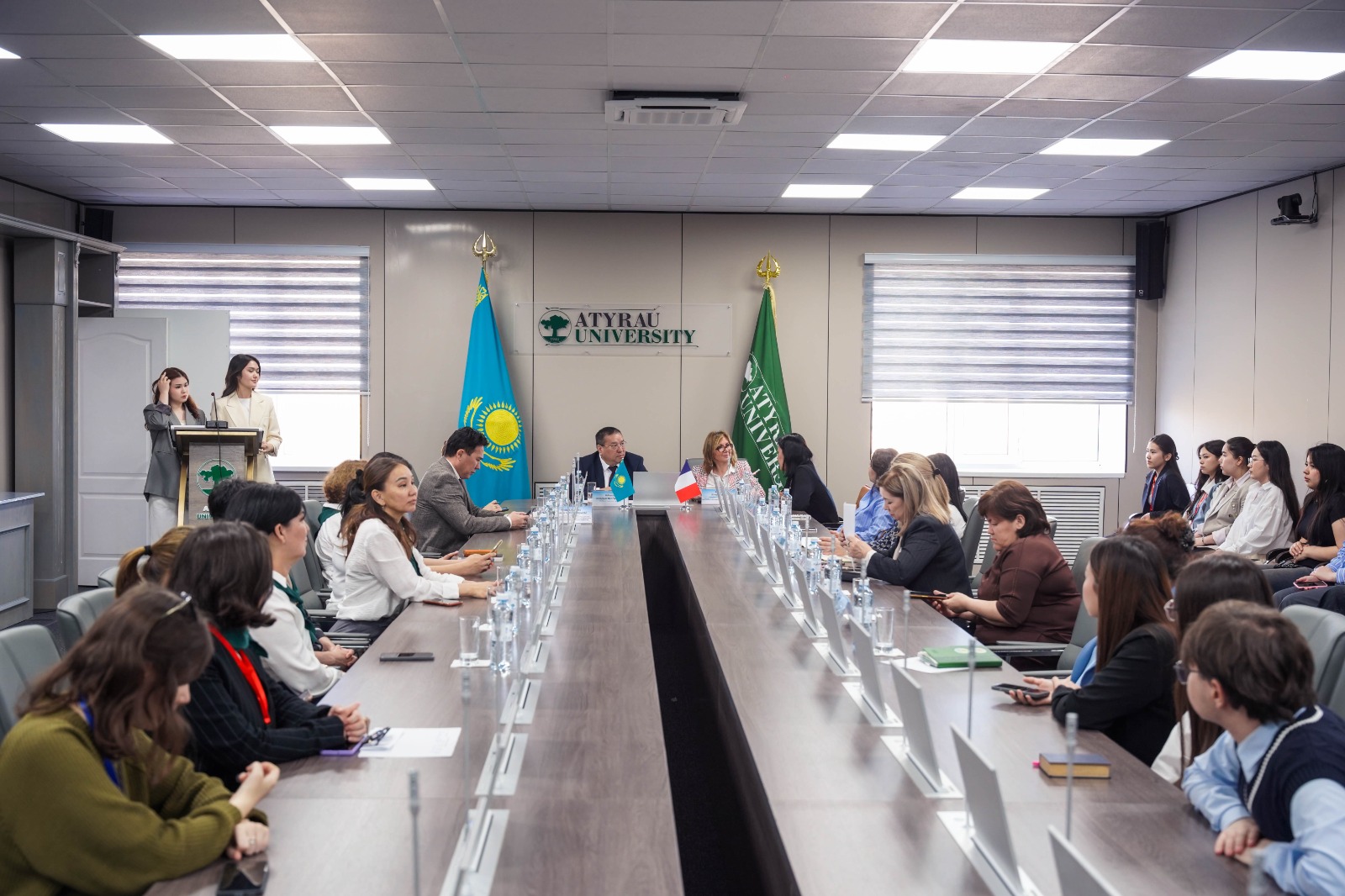 Атырау университетінде француз тілінен республикалық олимпиада басталды